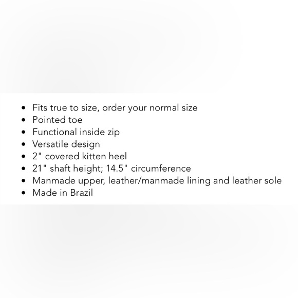 NEW Shultz Tall Kitten Heel Boots - Size 39 - Picture 3 of 8